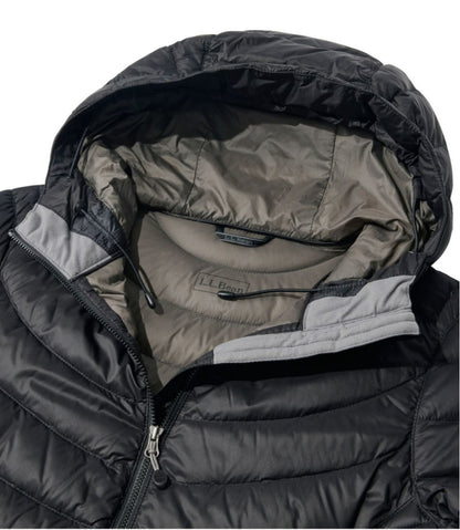 Women's Ultralight 850 Down Hooded Coat, Three-Quarter Length | L.L.Bean online