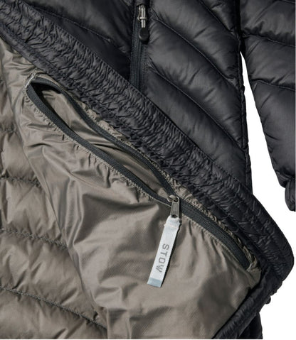 Women's Ultralight 850 Down Hooded Coat, Three-Quarter Length | L.L.Bean online
