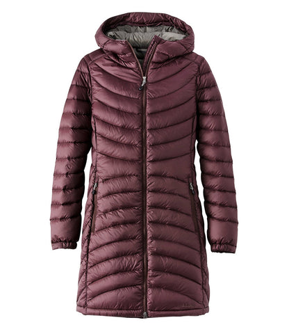 Women's Ultralight 850 Down Hooded Coat, Three-Quarter Length | L.L.Bean online