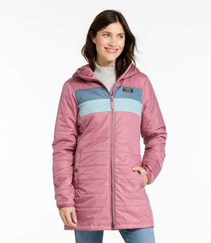 Women's Mountain Classic Puffer Coat, Colorblock | L.L.Bean for sale