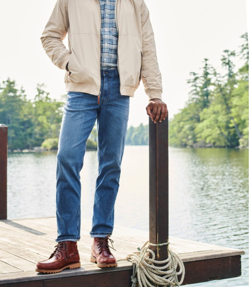 Men's BeanFlex® Jeans, Standard Athletic Fit, Straight Leg | L.L.Bean discount