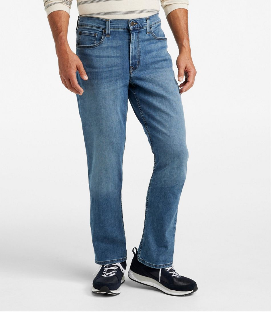 Men's BeanFlex® Jeans, Standard Athletic Fit, Straight Leg | L.L.Bean discount