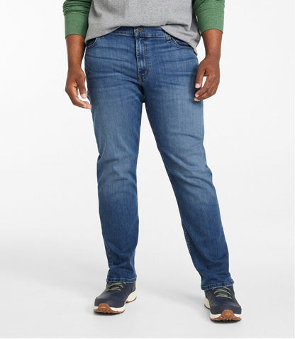 Men's BeanFlex® Jeans, Standard Athletic Fit, Straight Leg | L.L.Bean discount