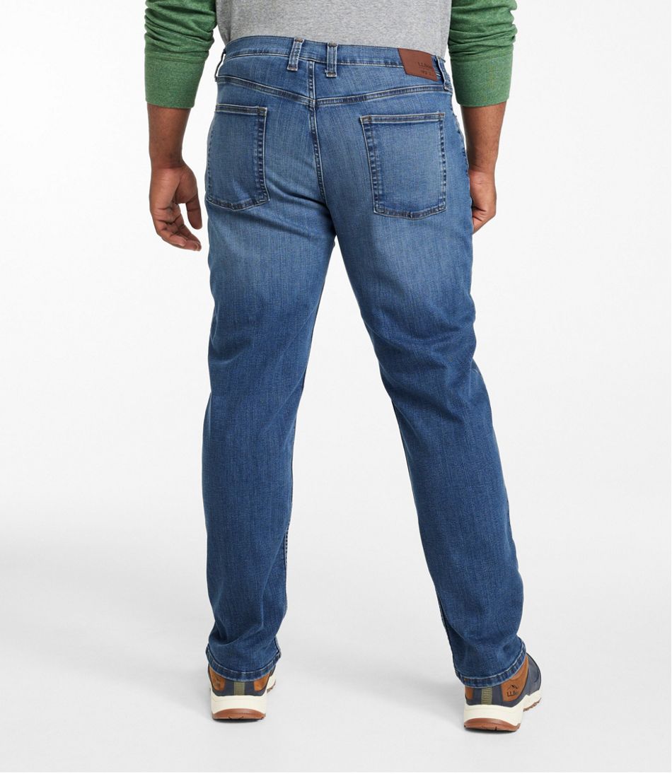 Men's BeanFlex® Jeans, Standard Athletic Fit, Straight Leg | L.L.Bean discount